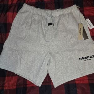 Fear Of God Essentials Dark Oatmeal Men's Shorts